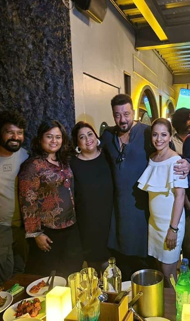 ರಕ್ಷಿತಾ, ಪ್ರೇಮ್ ಜೊತೆ ಸಂಜಯ್ ದತ್ ಪಾರ್ಟಿ