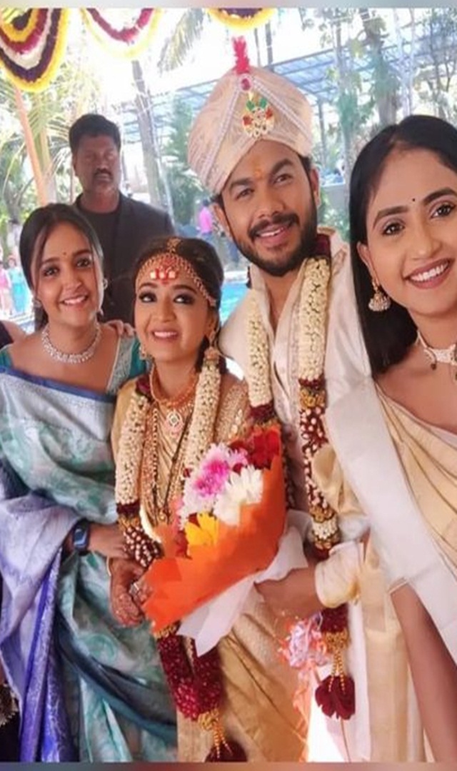 ಕಿರುತೆರೆ ನಟ ಸಿದ್ದು ಮೂಲಿಮನಿ, ಪ್ರಿಯಾ ಮದುವೆ