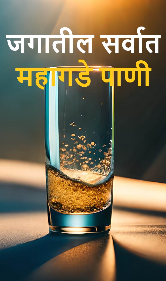 जगातील सर्वात महागडे पाणी, किंमत जाणून घसा कोरडा होईल