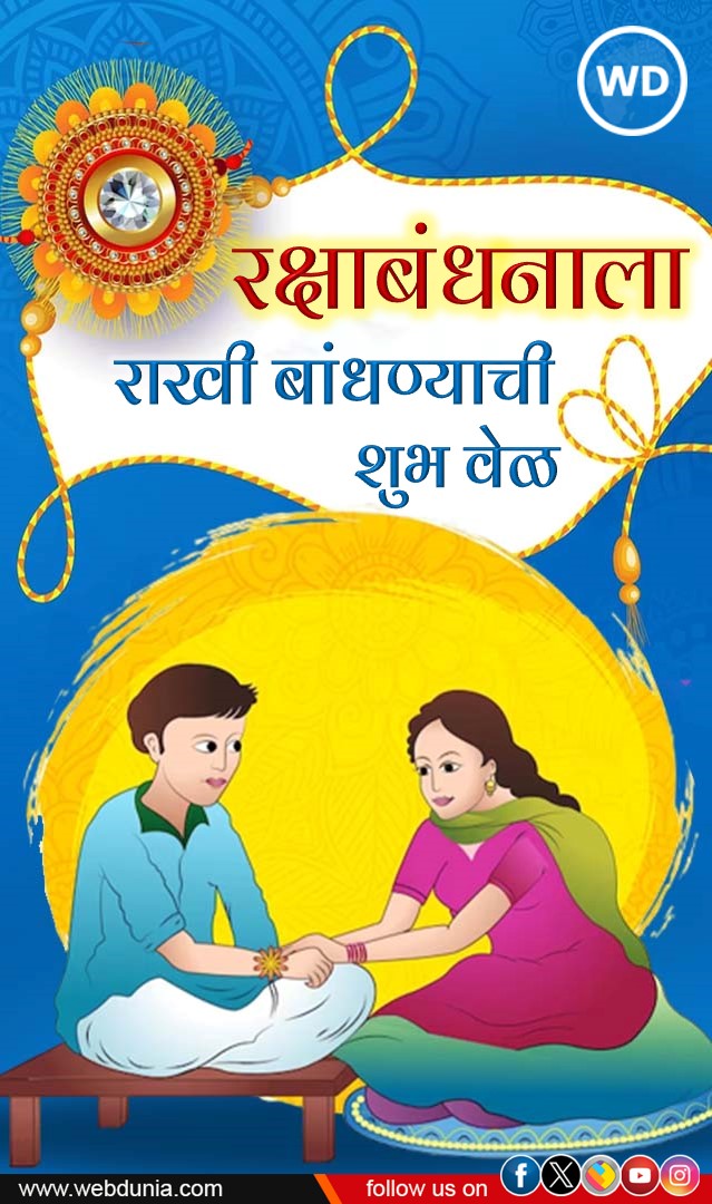 Raksha Bandhan 2023 Muhurat रक्षाबंधनाला राखी बांधण्याची शुभ वेळ