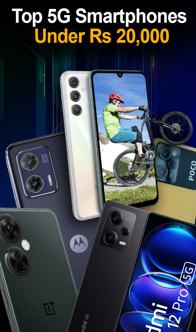 20000 पेक्षा कमी किंमतीचे टॉप 5G Smartphones,  वैशिष्ट्ये देखील धमाकेदार