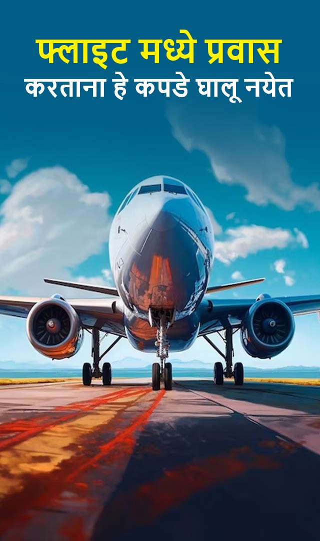 फ्लाइटमध्ये प्रवास करताना हे कपडे घालू नयेत