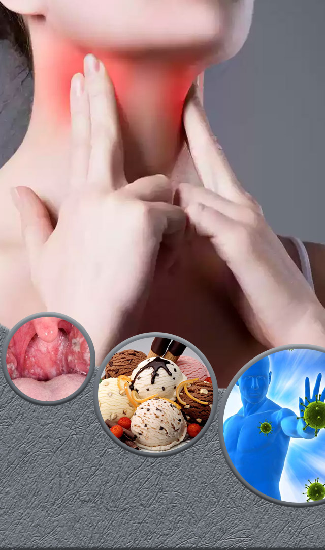 घशात टॉन्सिल का होतात?