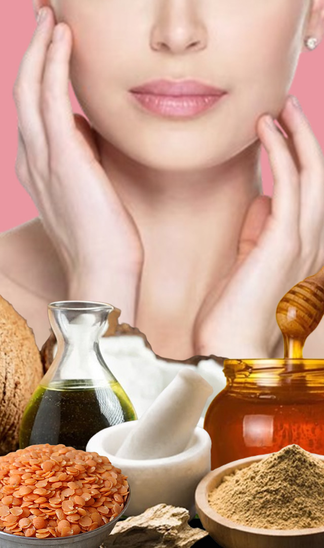 मसूर डाळ फेस पॅक चेहऱ्यावर लावा