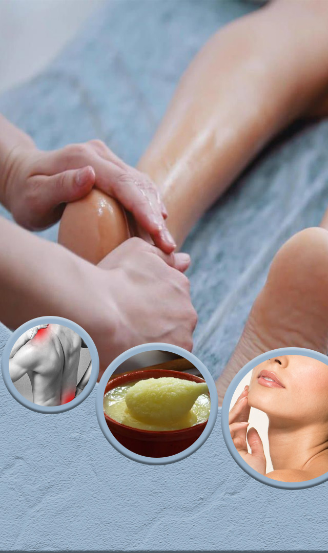 रात्री तुपाने पायाला मसाज करा, सकाळी चमत्कार पहा.