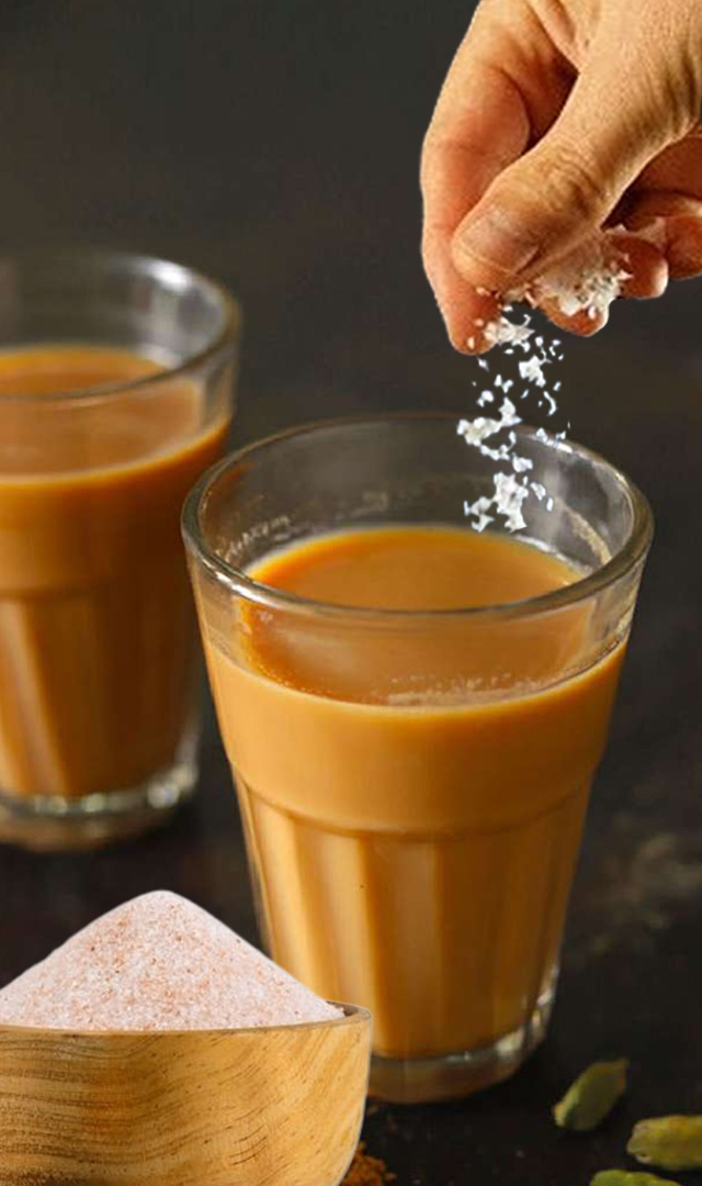 चहामध्ये चिमूटभर मीठ घाला, तुम्हाला हे 7 आश्चर्यकारक आरोग्य फायदे मिळतील