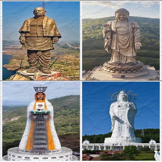 जगातील 10 सर्वात उंच पुतळे