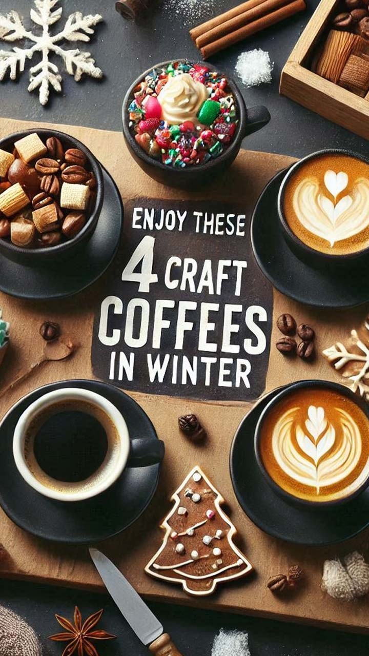 हिवाळ्यात या 4 क्राफ्ट कॉफीचा आनंद घ्या