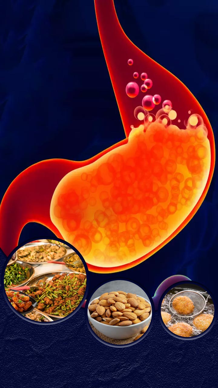 हे 10 पदार्थ ॲसिडिटी वाढवतात