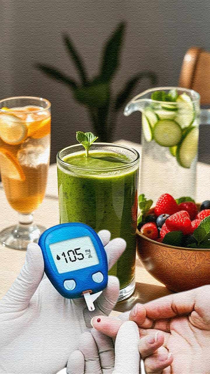 मधुमेह असल्यास रात्री हे 4 आरोग्यदायी पेये प्या