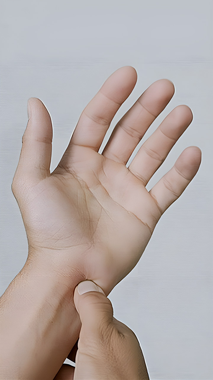 डोकेदुखी बरी होण्यासाठी हाताच्या या बिंदूवर दाब द्यावा. 