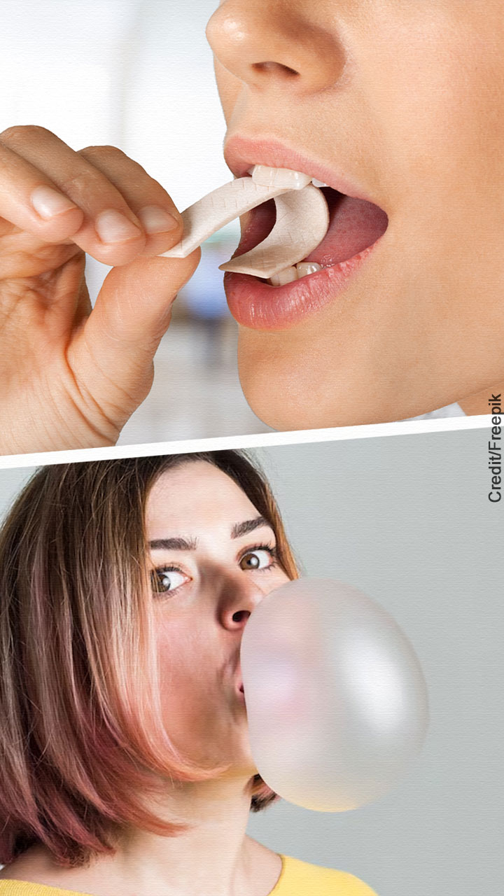 च्युइंगम गिळल्यास काय होते?