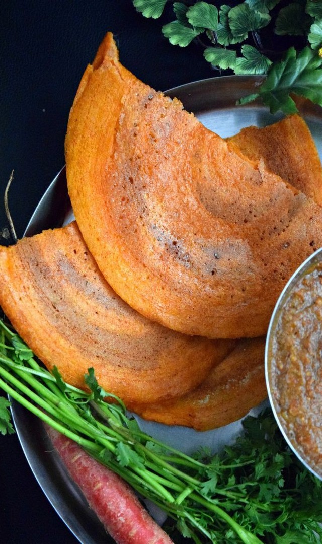 மொறுமொறு கேரட் தோசை ஈஸியா செய்யலாம்!