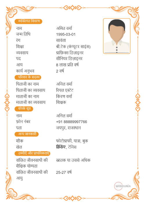 biodata