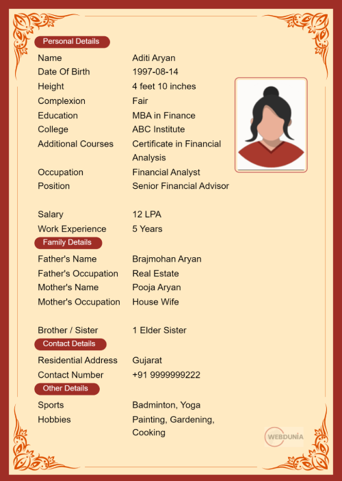 biodata