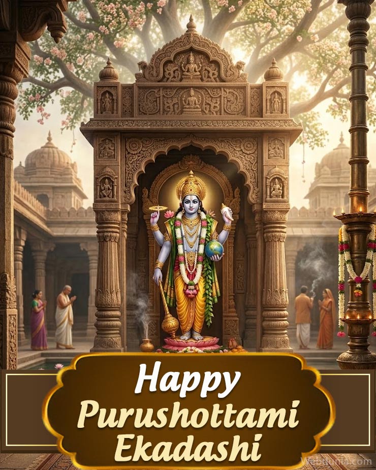 Happy purushottam Ekadashi