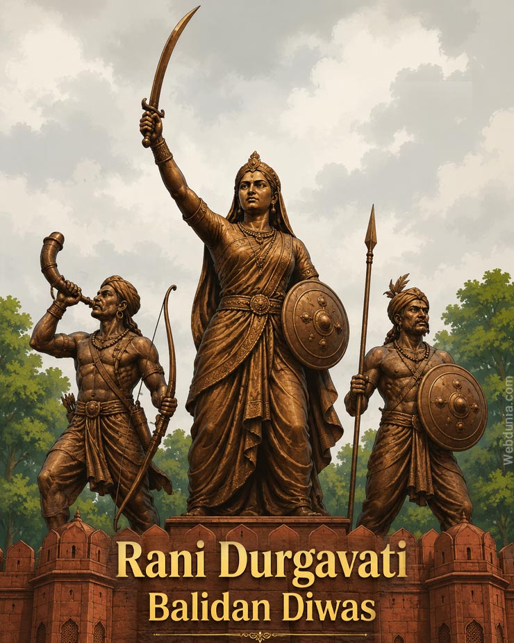 rani durgavati balidan diwas
