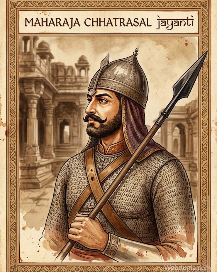 mahara chhatrasal jayanti